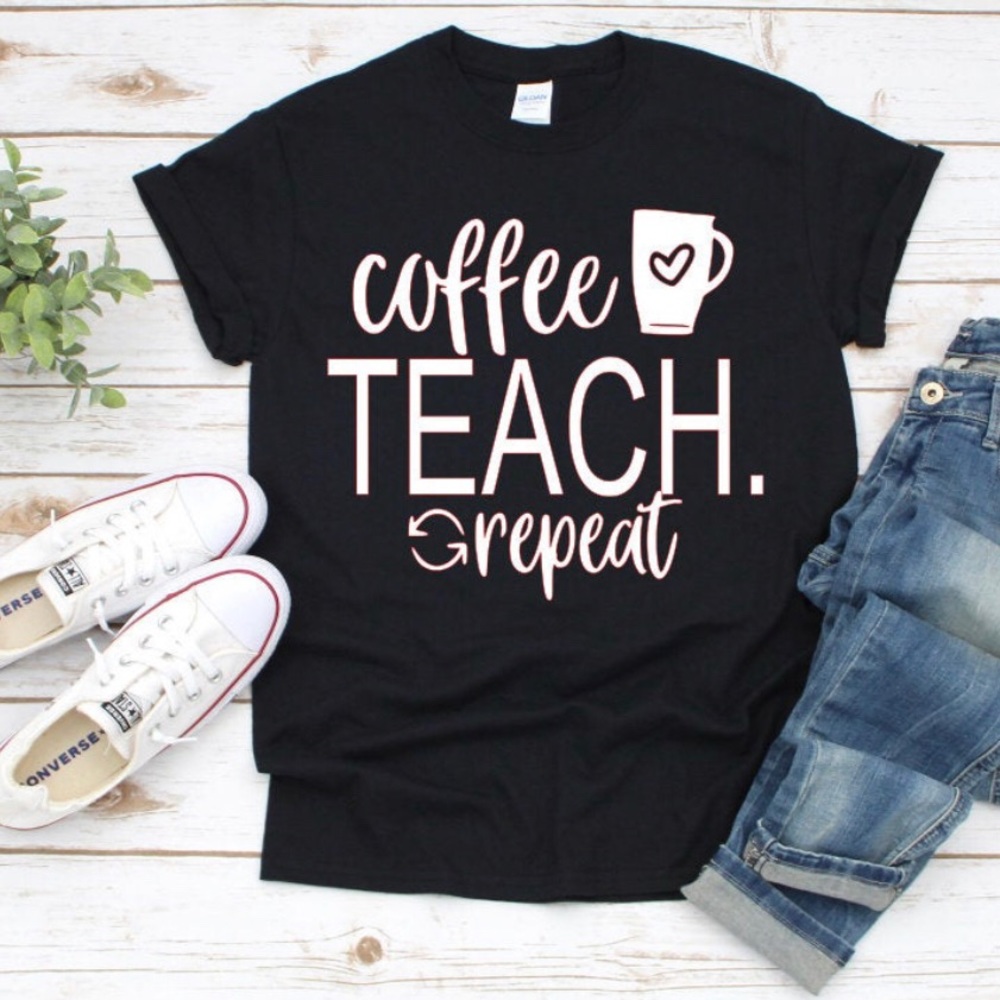 Coffee teach shirt